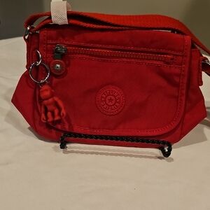 Kipling Red Crossbody Bag